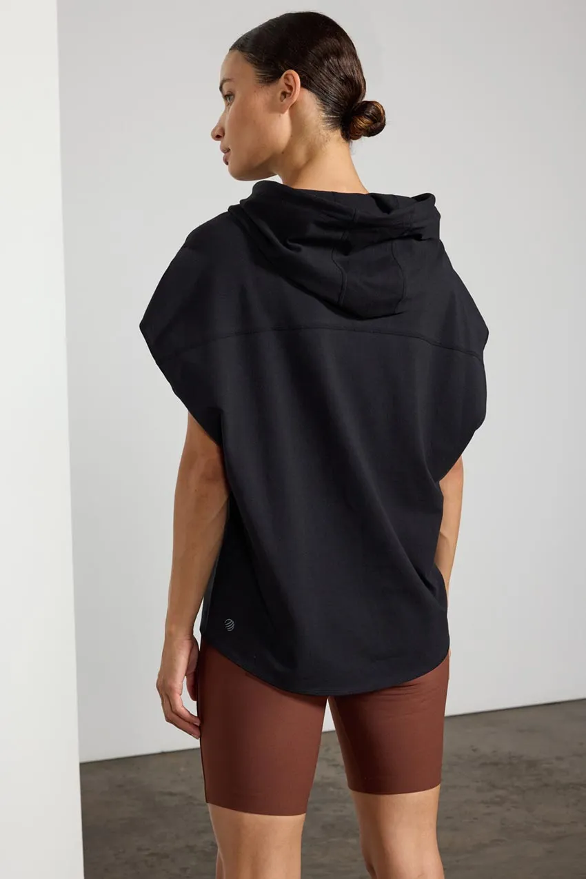 Balance TENCEL™ Slouchy Kanga Pocket Sweatshirt - Black sold by MPG product image thumbnail 3