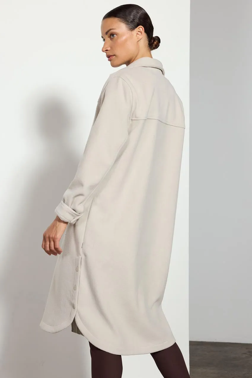Elevate Longline Shirt Jacket with Welt Pockets sold by MPG product image thumbnail 3