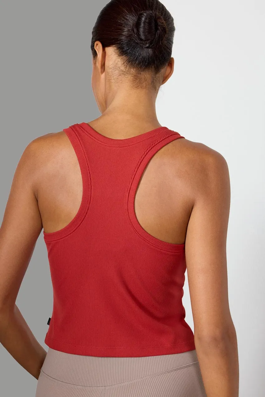 Poise Ribbed Crop Tank Top sold by MPG product image thumbnail 2