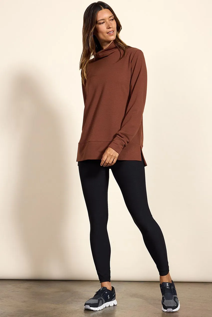 Serene TENCEL™ Modal Funnel Neck Pullover sold by MPG product image thumbnail 2