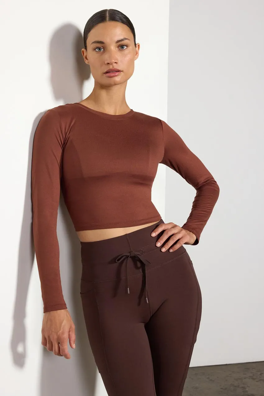 Pace Twist Back Long Sleeve Top sold by MPG product image thumbnail 4