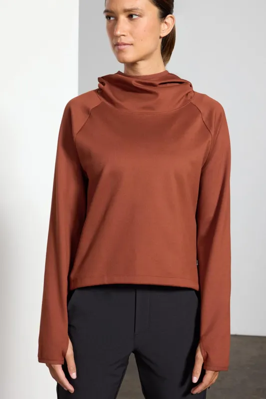 Traverse Hooded Long Sleeve Top sold by MPG
