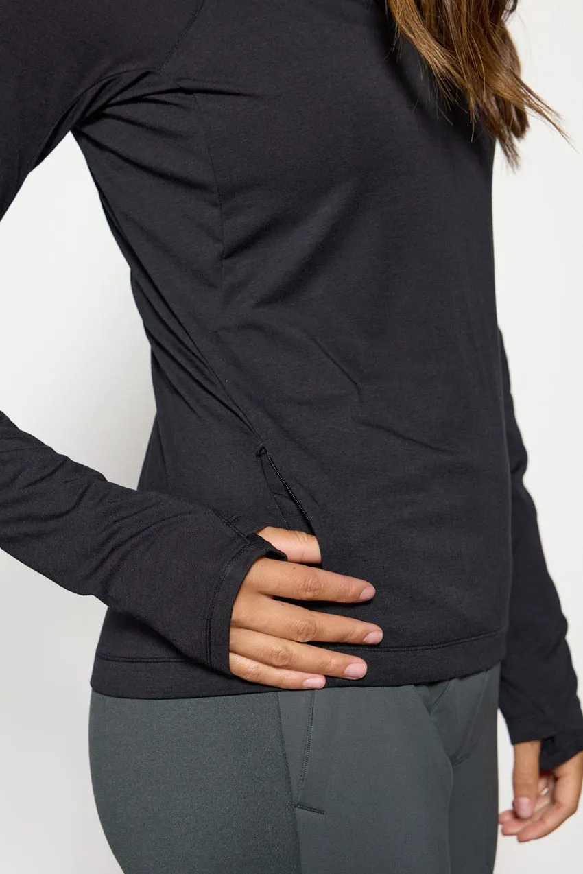 Orbit Hooded Long Sleeve Top sold by MPG product image thumbnail 4