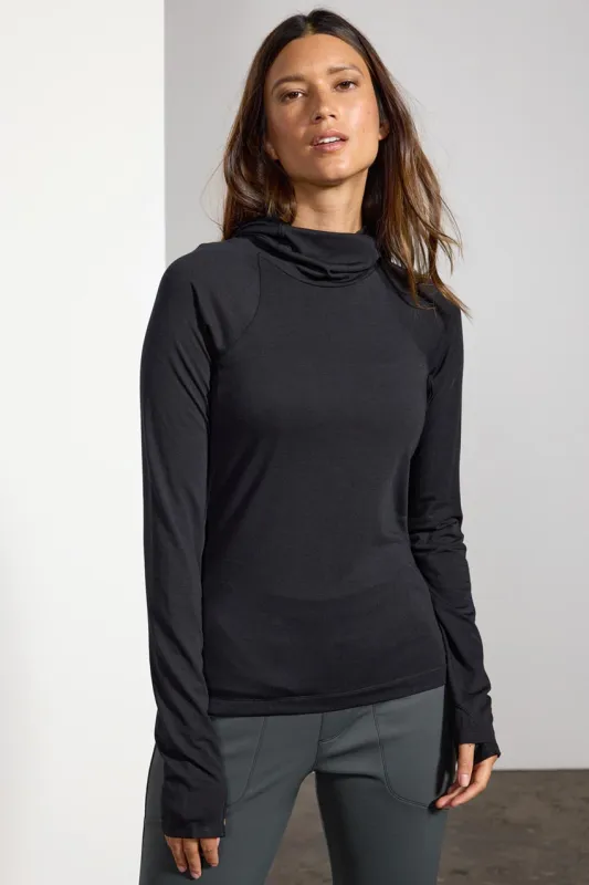 Orbit Hooded Long Sleeve Top made by MPG