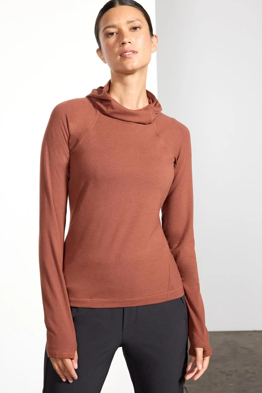 Orbit Hooded Long Sleeve Top sold by MPG product image thumbnail 5
