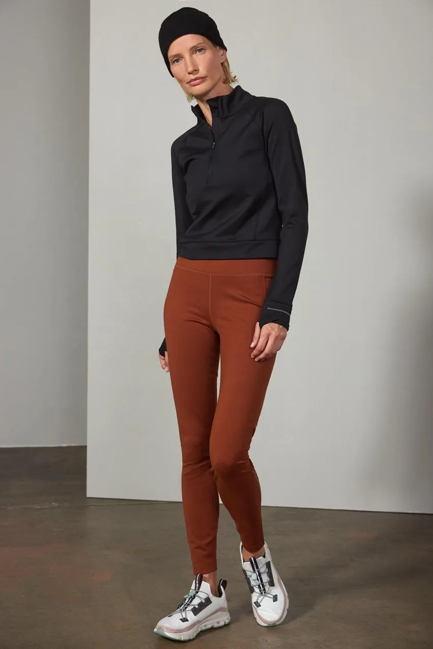 Traverse Fitted Half-Zip Long Sleeve Top sold by MPG product image thumbnail 2