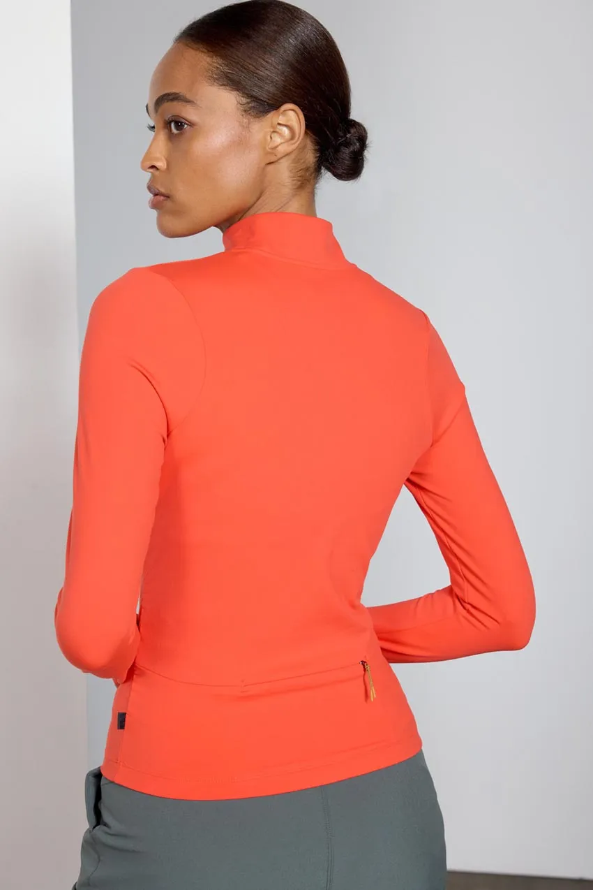 Forge Half-Zip Fitted Long Sleeve Top sold by MPG product image thumbnail 3