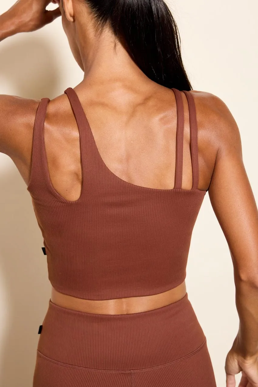 Effuse Asymmetric Light Support Sports Bra sold by MPG product image thumbnail 5