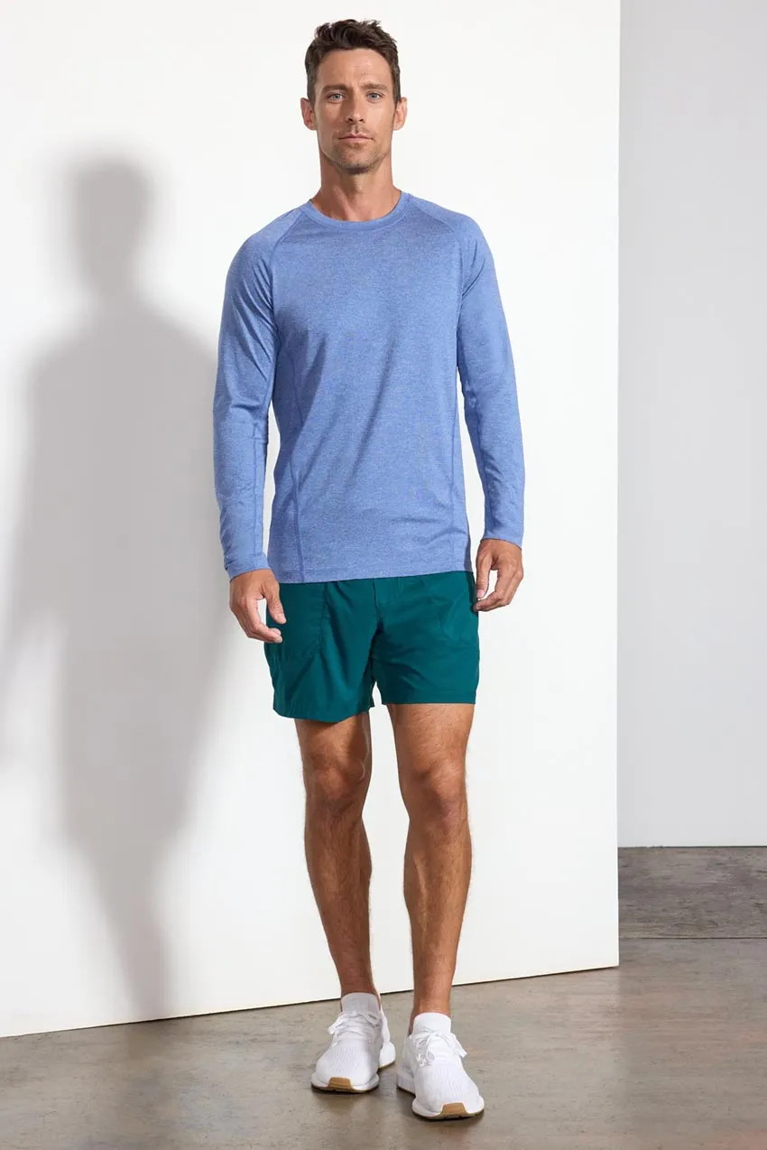 Conquer Crew Neck Long Sleeve Tech Shirt sold by MPG product image thumbnail 2