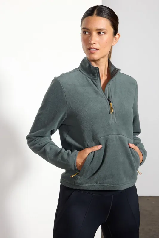 Mission Half-Zip with Secured Kanga Pocket sold by MPG