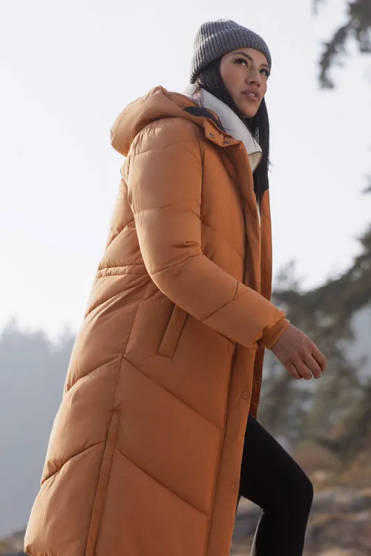 Invigorate PrimaLoft® Maxi Puffer - Dark Camel sold by MPG