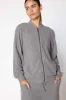 Tranquil Full Zip Bomber Jacket - Dark Htr Concrete sold by MPG