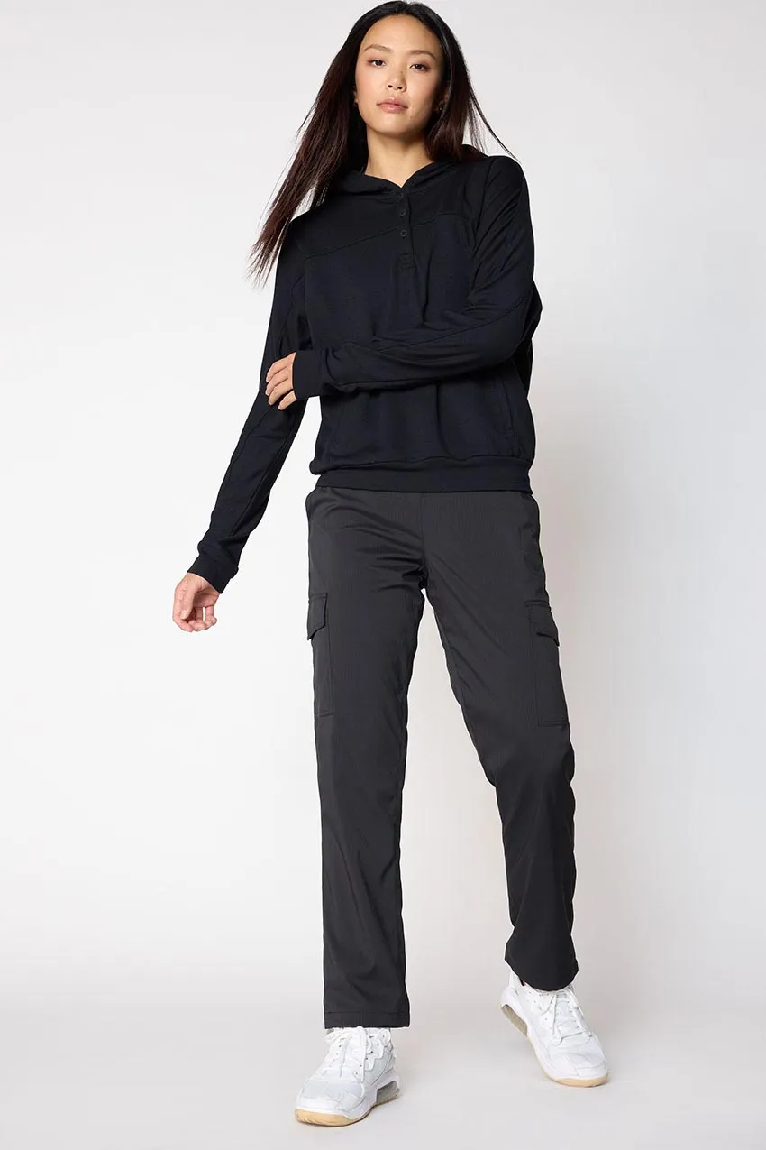 Eclipse High-Waisted 30" Lined Cargo Pant - Moss sold by MPG product image thumbnail 2