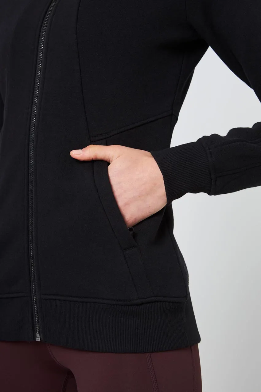 Ease Organic Cotton Zip-Up - Black sold by MPG product image thumbnail 5