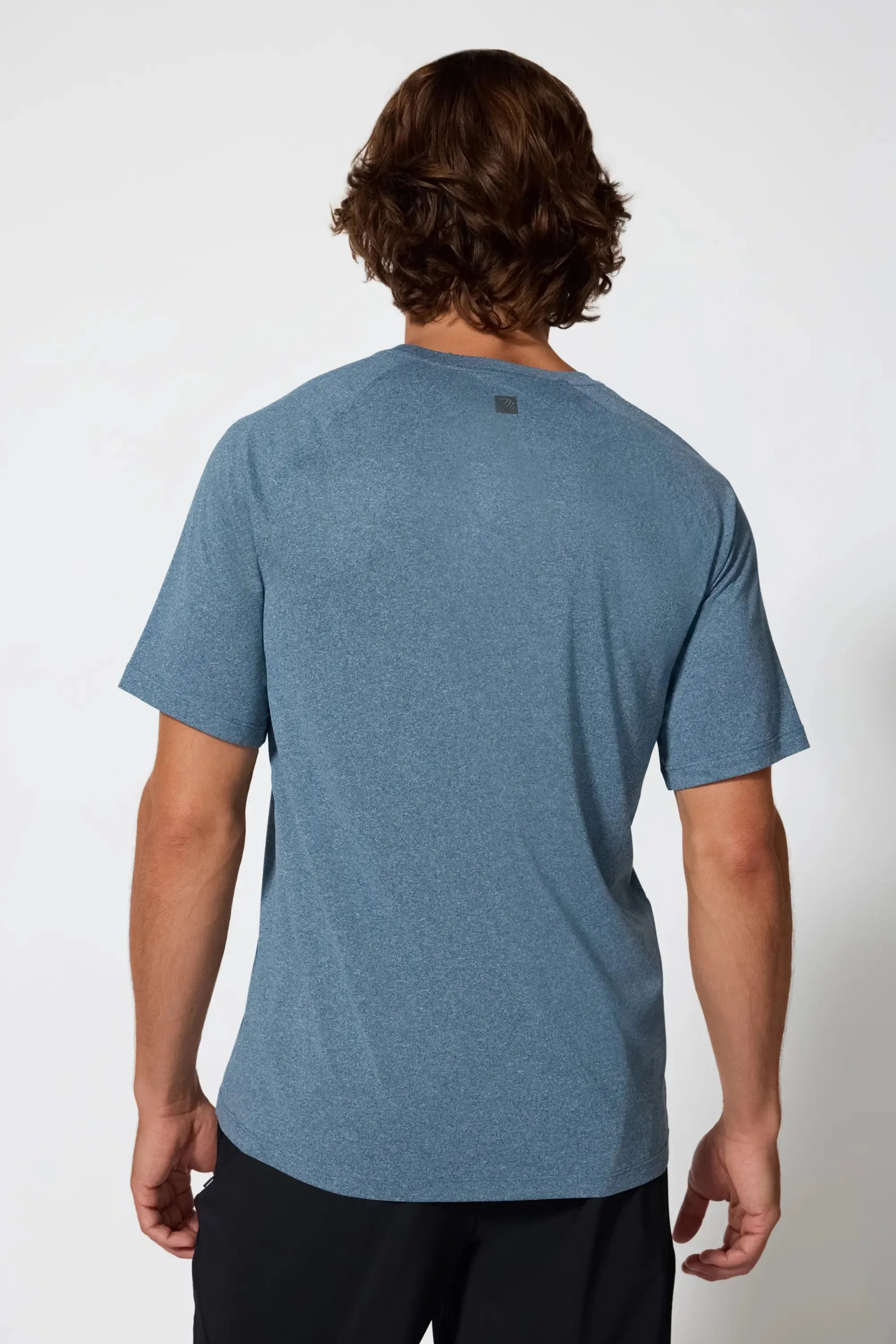 Pace Raglan Tech Tee - Htr Poseidon sold by MPG product image thumbnail 3
