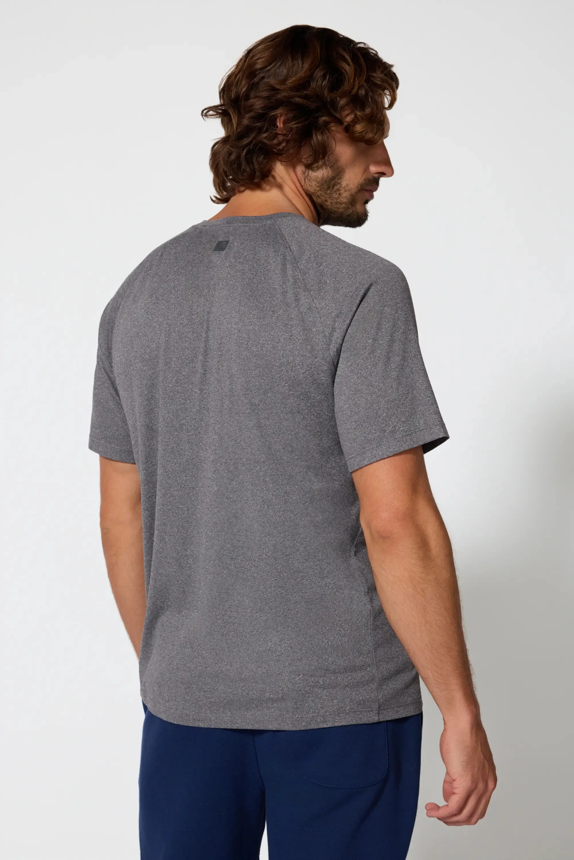 Pace Raglan Tech Tee - Htr Charcoal sold by MPG product image thumbnail 3
