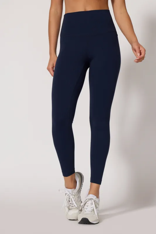 Ribbed Legging - Navy Blazer sold by MPG