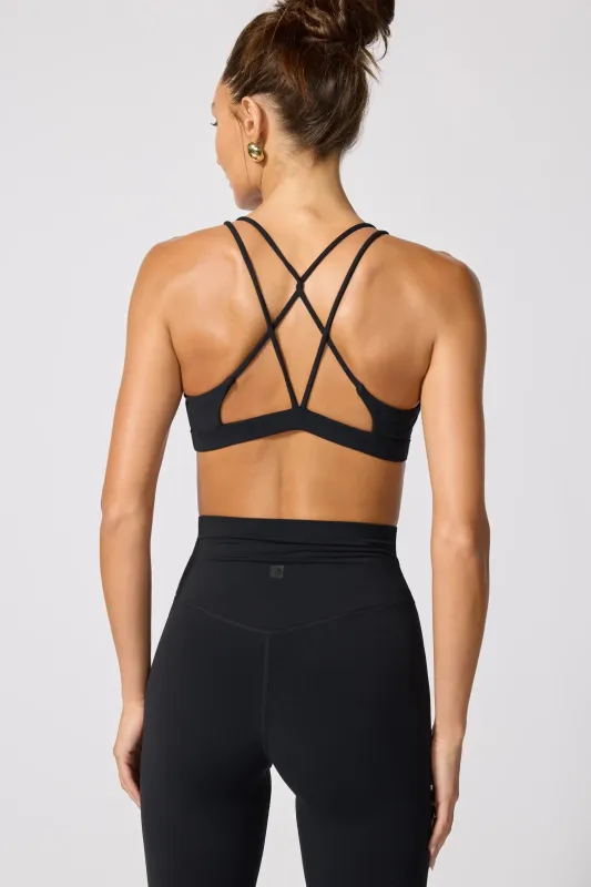 Cloud Strappy Bra - Black sold by MPG