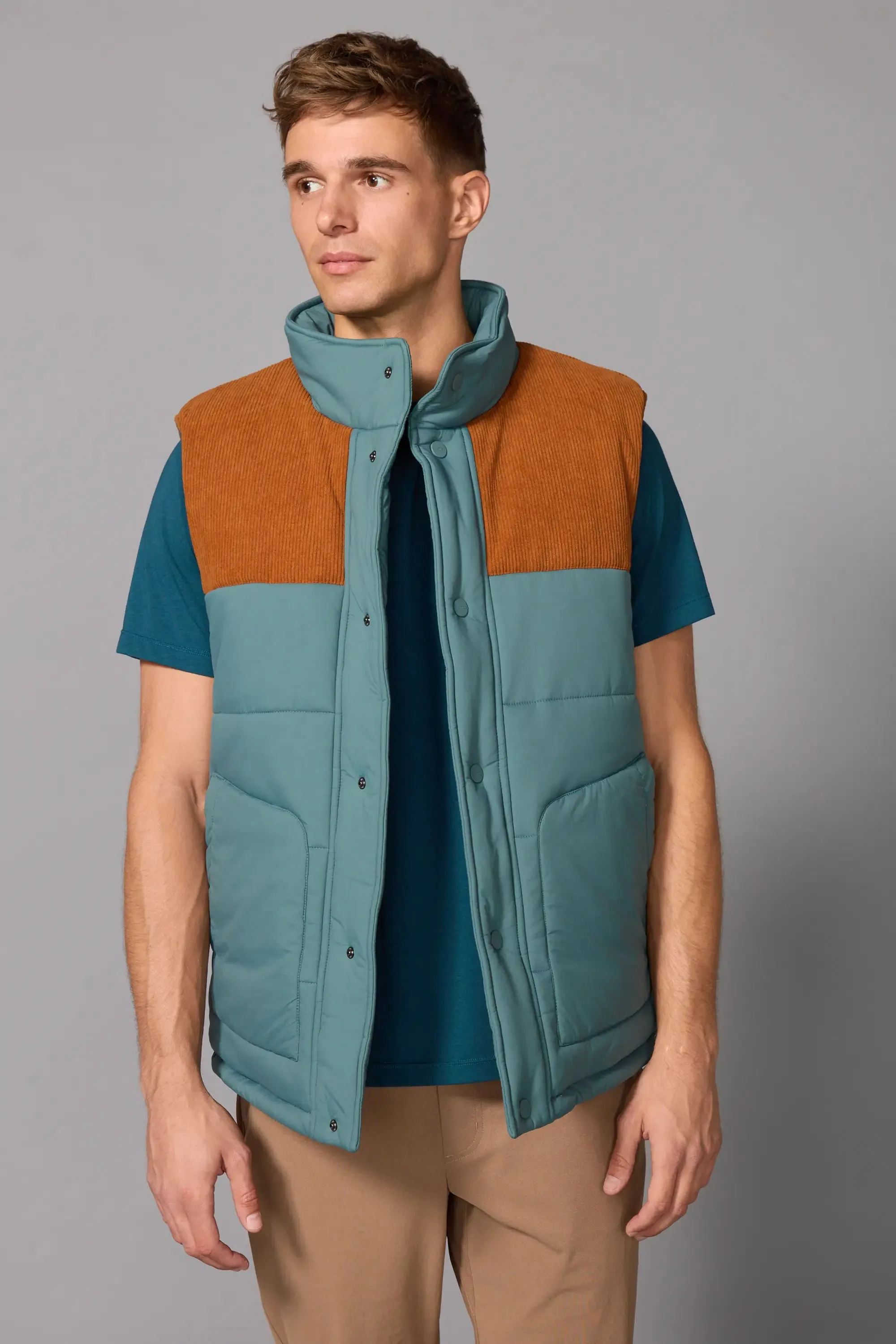 Vintage Vest - Silver Pine sold by MPG