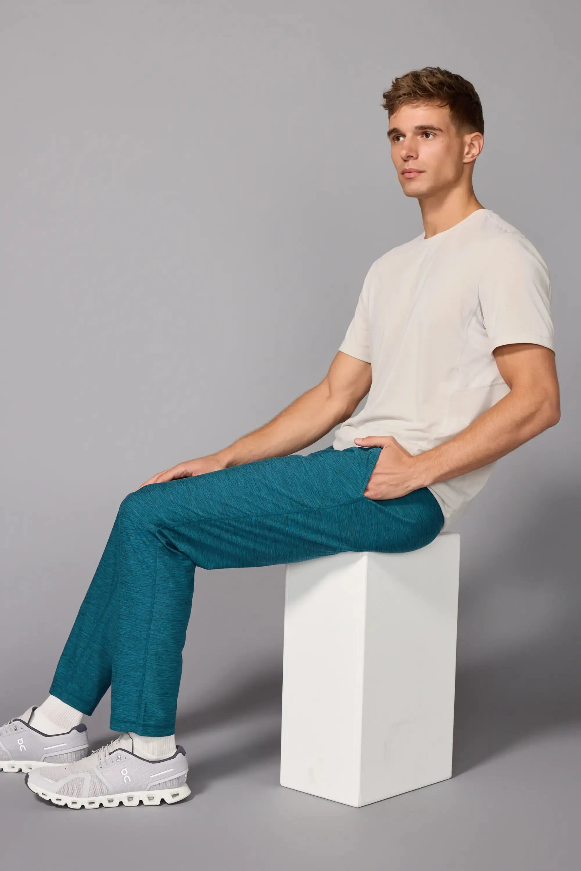 Softest Pant - Htr Reflecting Pond sold by MPG product image thumbnail 2