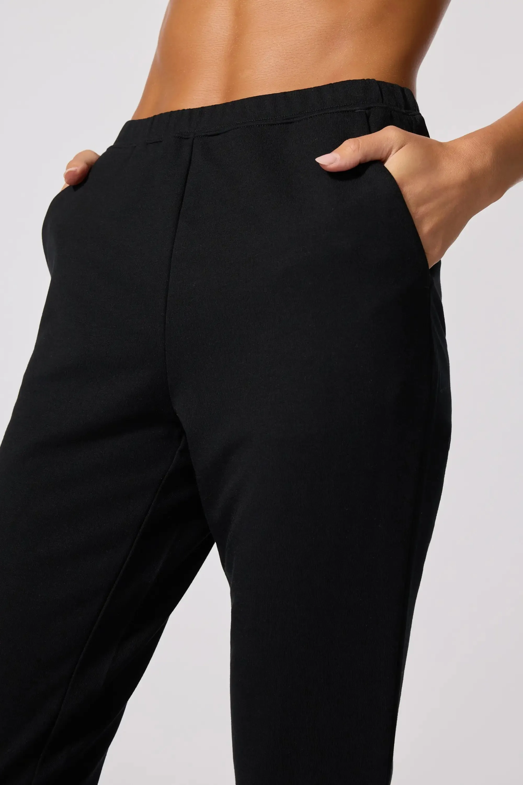 Cozy Fleece Slim Sweatpant - Black sold by MPG product image thumbnail 5