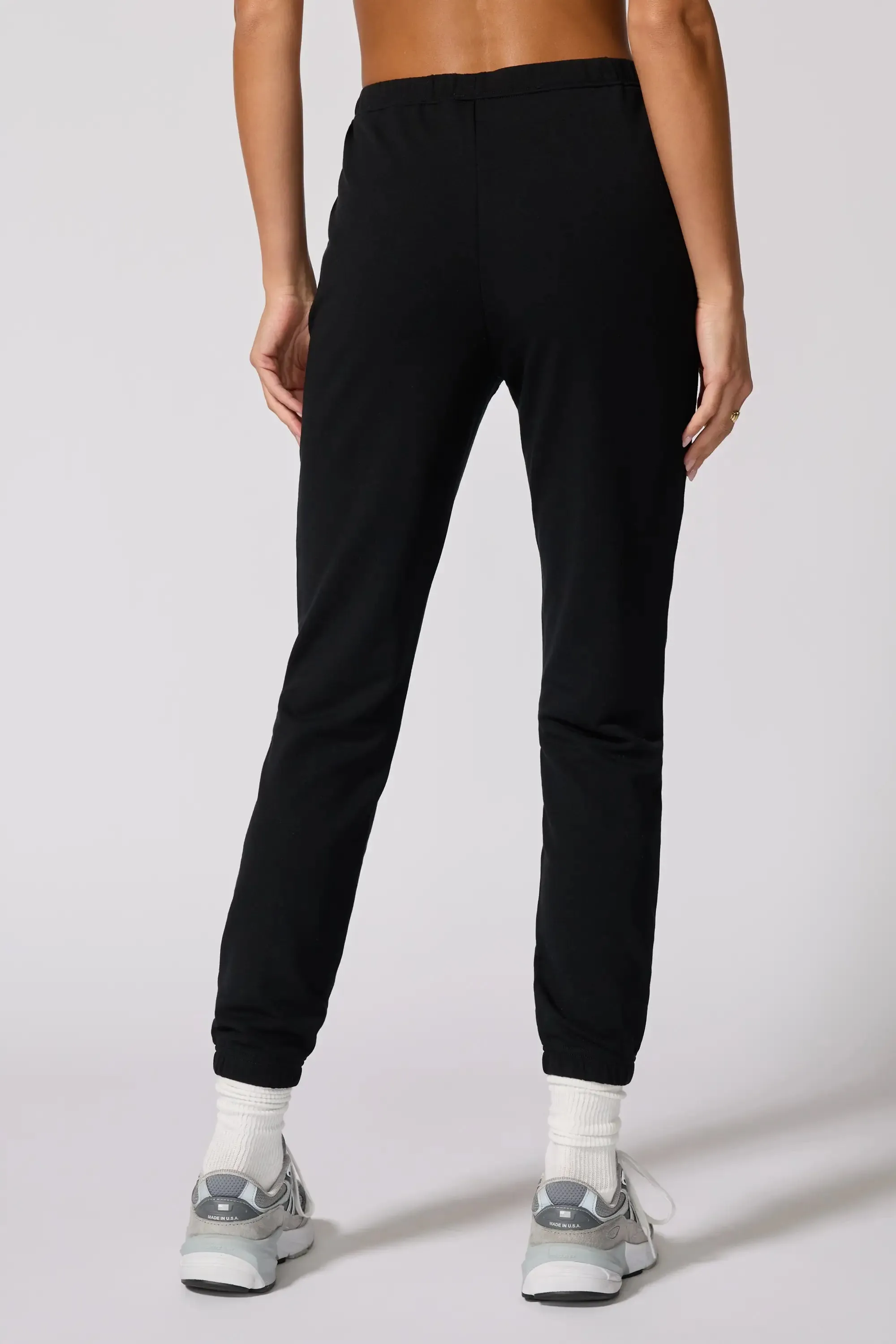 Cozy Fleece Slim Sweatpant - Black sold by MPG product image thumbnail 4