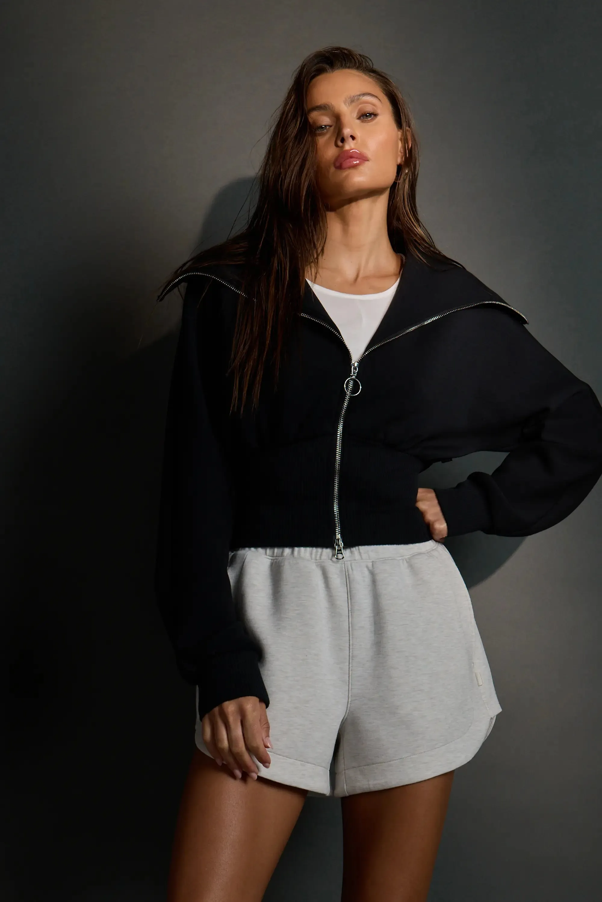 Dreamweave™ Retro Short - Htr Moonbeam sold by MPG