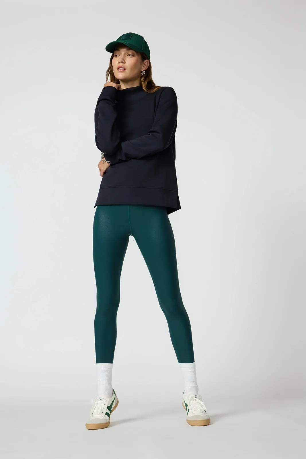 Dreamweave™ Mock Neck Sweatshirt - Black sold by MPG product image thumbnail 5