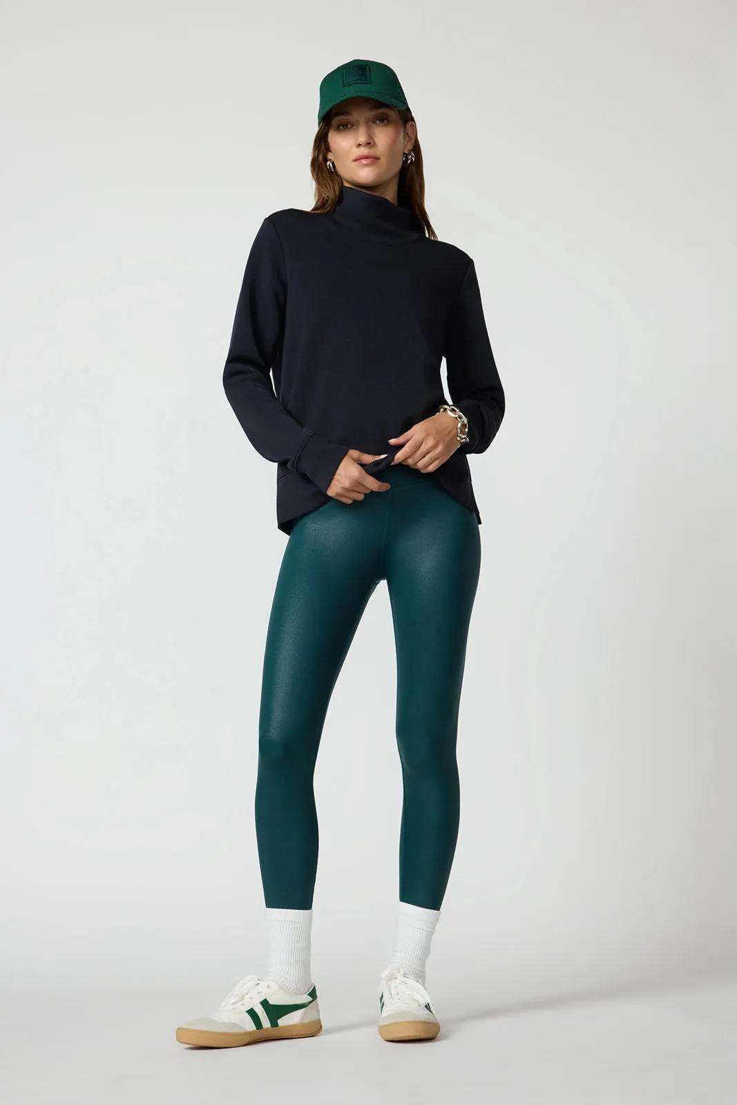 Dreamweave™ Mock Neck Sweatshirt - Black sold by MPG product image thumbnail 2