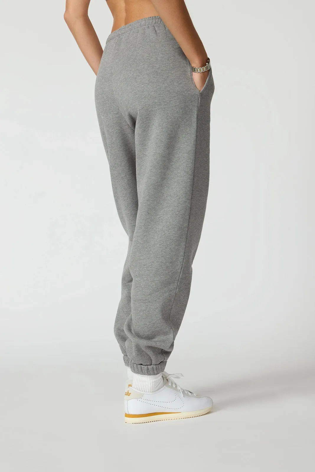 Luxefleece Boyfriend Sweatpant - Htr Steel Grey sold by MPG product image thumbnail 3