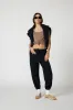 LuxeFleece Boyfriend Sweatpant - Black sold by MPG