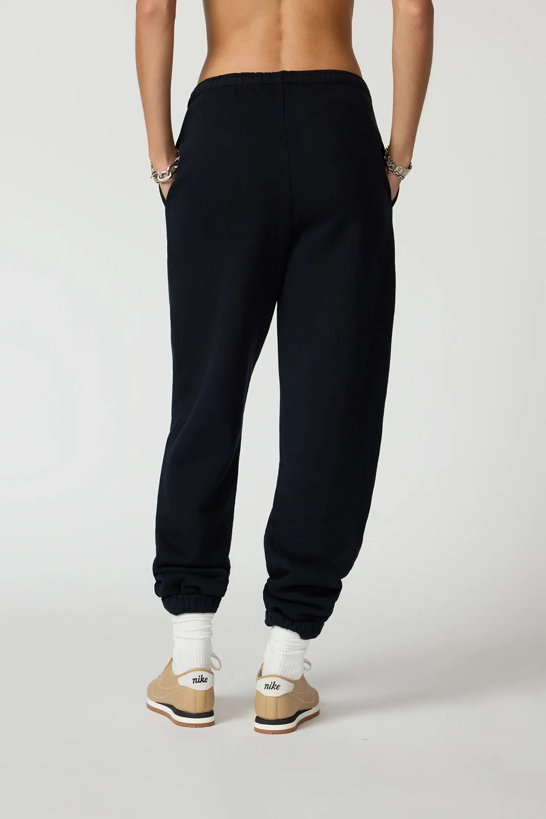 Luxefleece Boyfriend Sweatpant - Black sold by MPG product image thumbnail 3