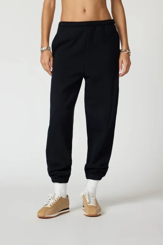 LuxeFleece Boyfriend Sweatpant - Black sold by MPG