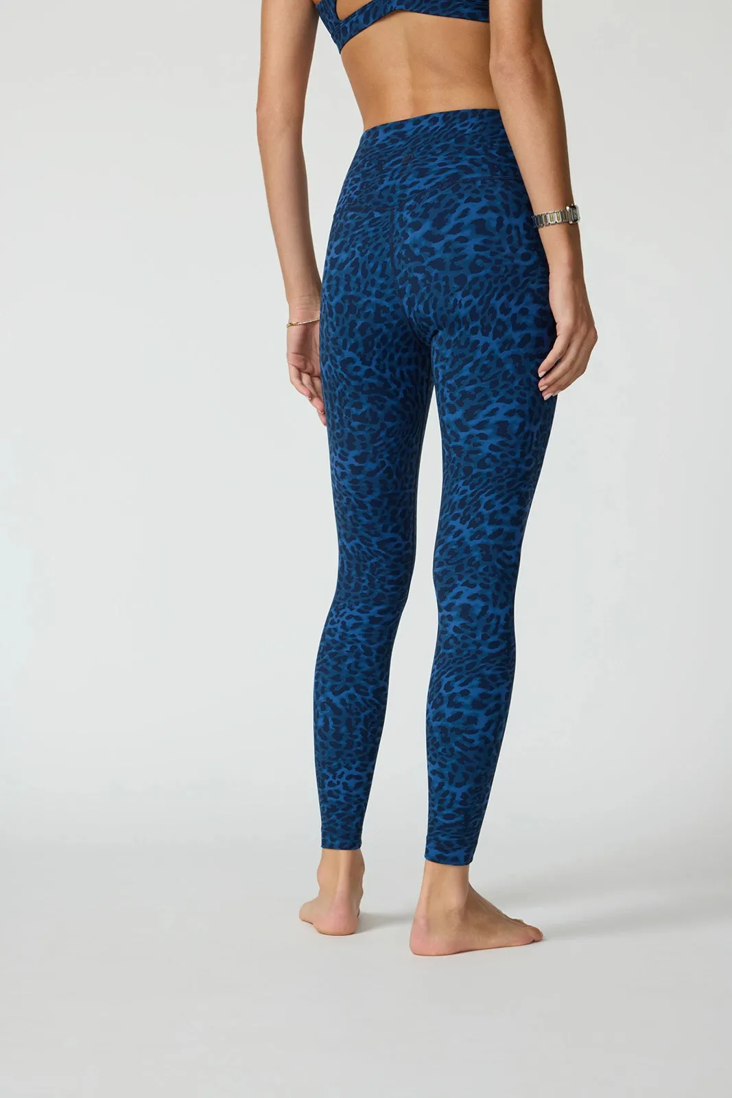 Printed Legging - Navy Blazer Leopard sold by MPG product image thumbnail 3
