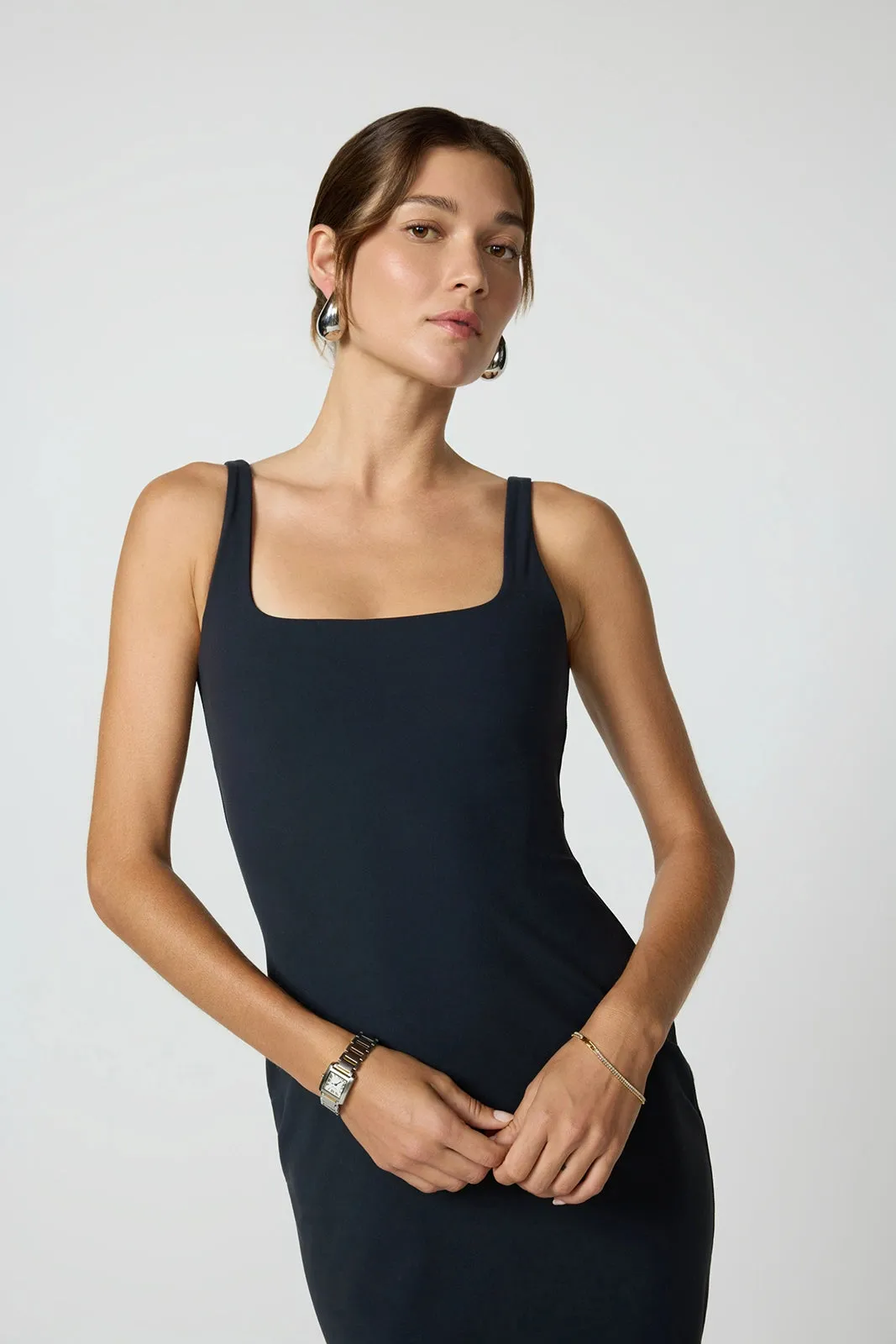 Cloud Dress with Slit & Support - Black sold by MPG product image thumbnail 5