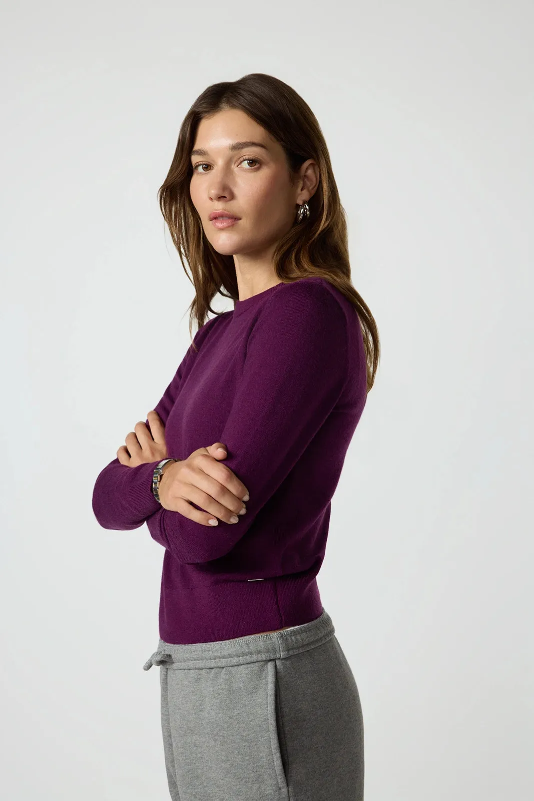Merino Crew Neck - Pickled Beet sold by MPG product image thumbnail 4