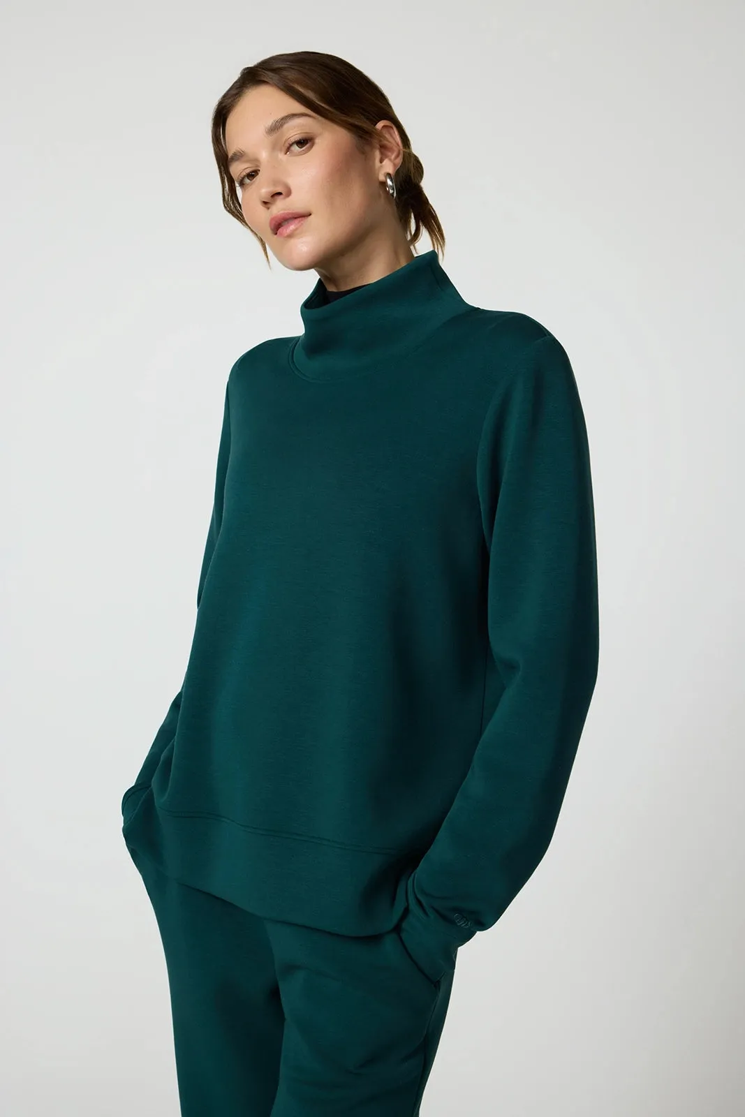 Dreamweave™ Mock Neck Sweatshirt - Ponderosa Pine sold by MPG product image thumbnail 5