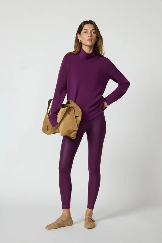 Dreamweave™ Mock Neck Sweatshirt - Pickled Beet sold by MPG