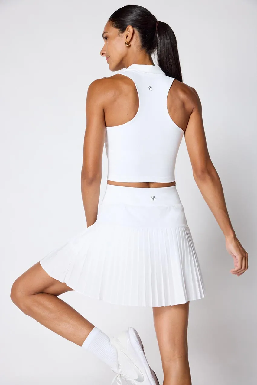 Vital Polo Collar Longline Bra - Brilliant White sold by MPG product image thumbnail 3