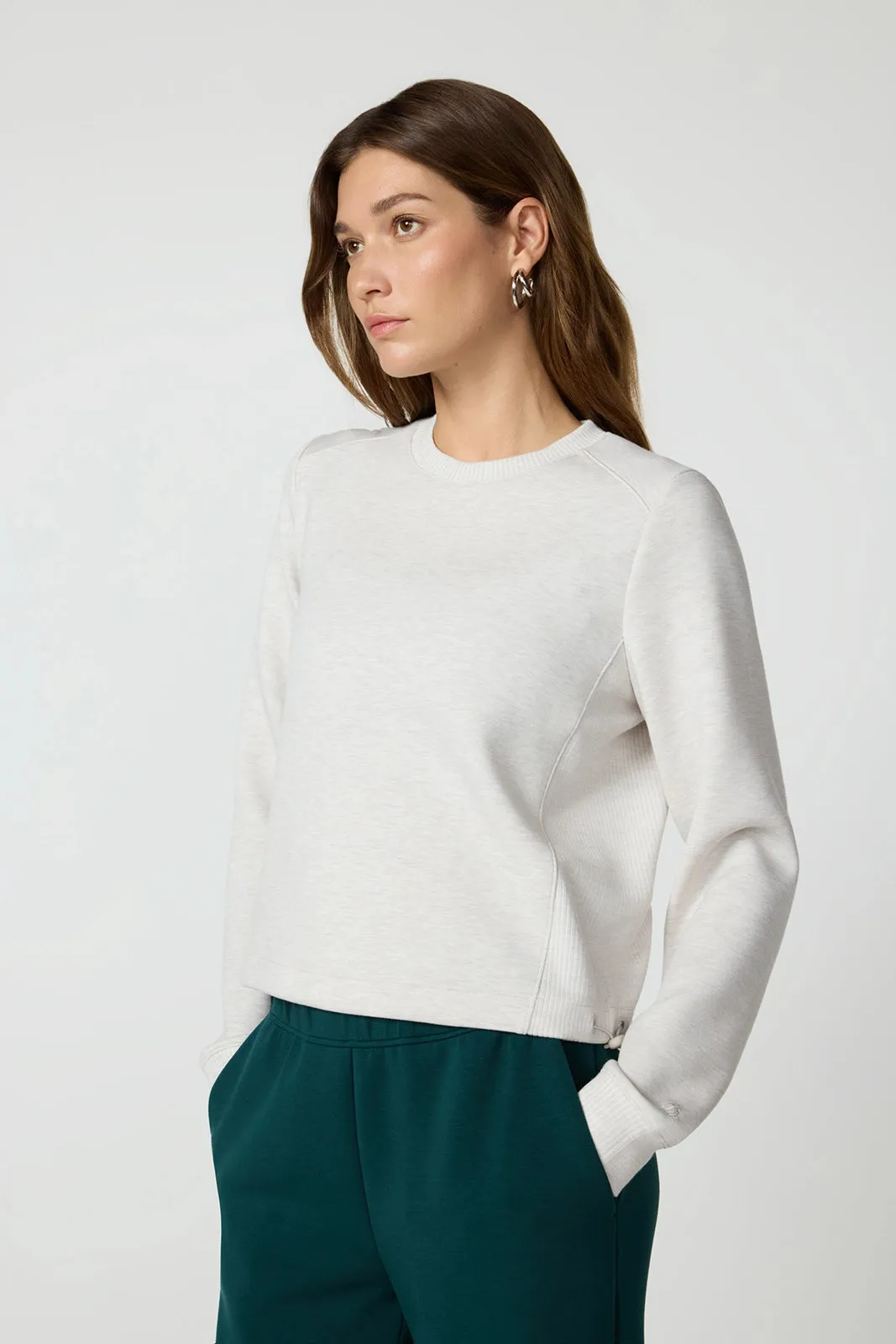 Dreamweave™ Pullover - Htr Moonbeam sold by MPG product image thumbnail 3