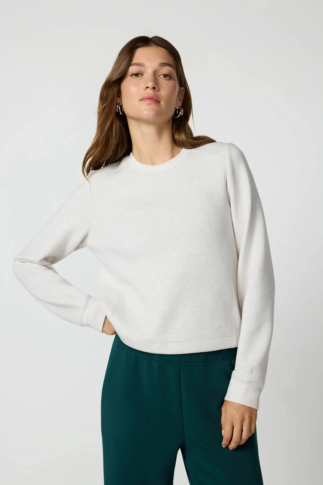 Dreamweave™ Pullover - Htr Moonbeam sold by MPG product image thumbnail 4