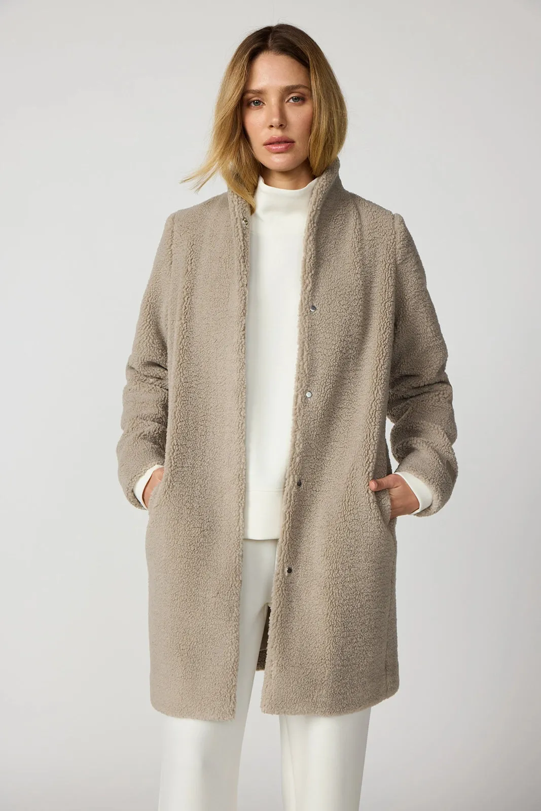 Sherpa Long Jacket - Island Fossil sold by MPG