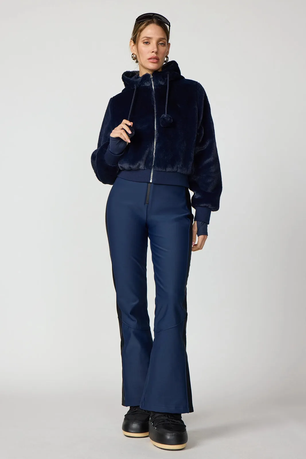 Plush Bomber Jacket - Navy Blazer sold by MPG product image thumbnail 3