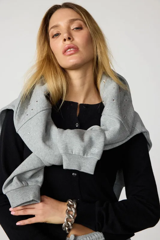 Merino Cardigan - Black sold by MPG