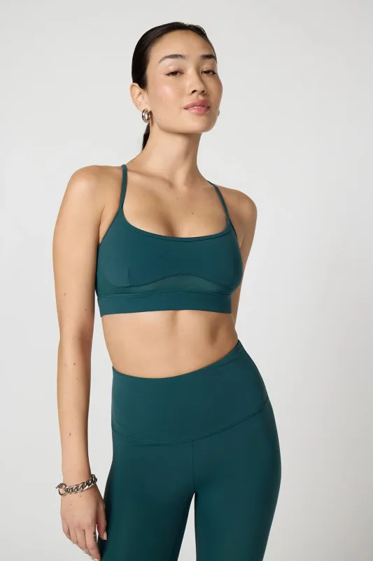 Sculpt Cross Back Bra - Ponderosa Pine sold by MPG