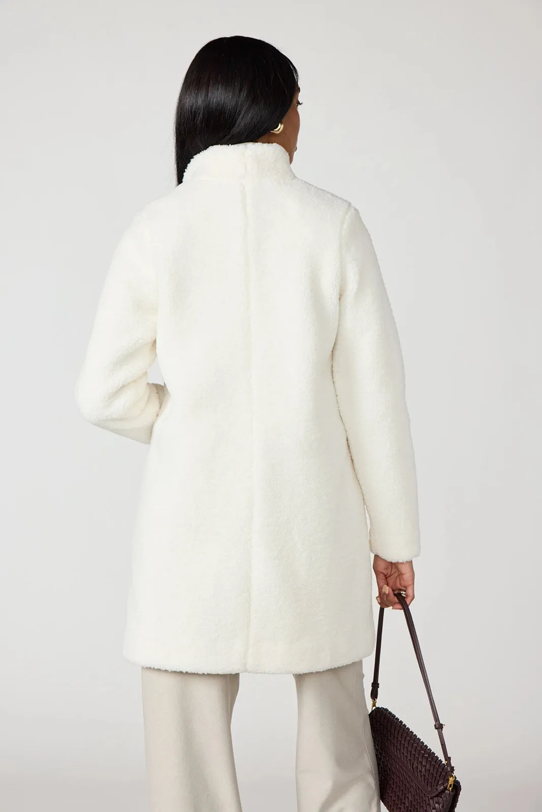 Sherpa Long Jacket - Vanilla sold by MPG product image thumbnail 3