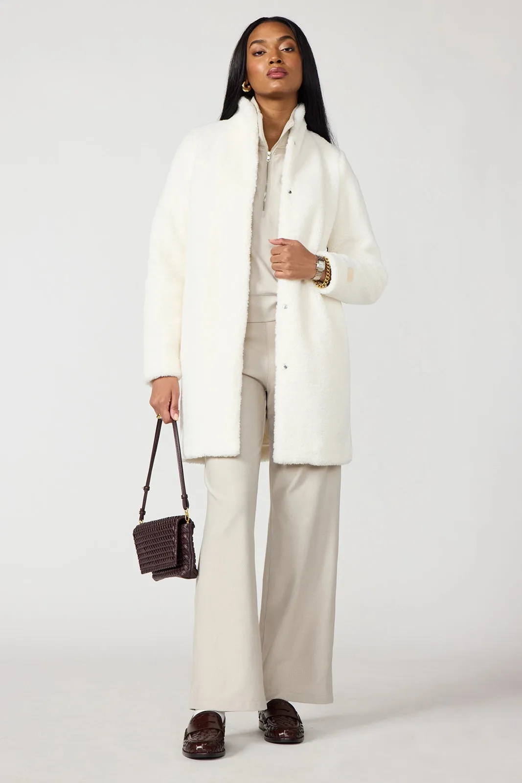 Sherpa Long Jacket - Vanilla sold by MPG product image thumbnail 2