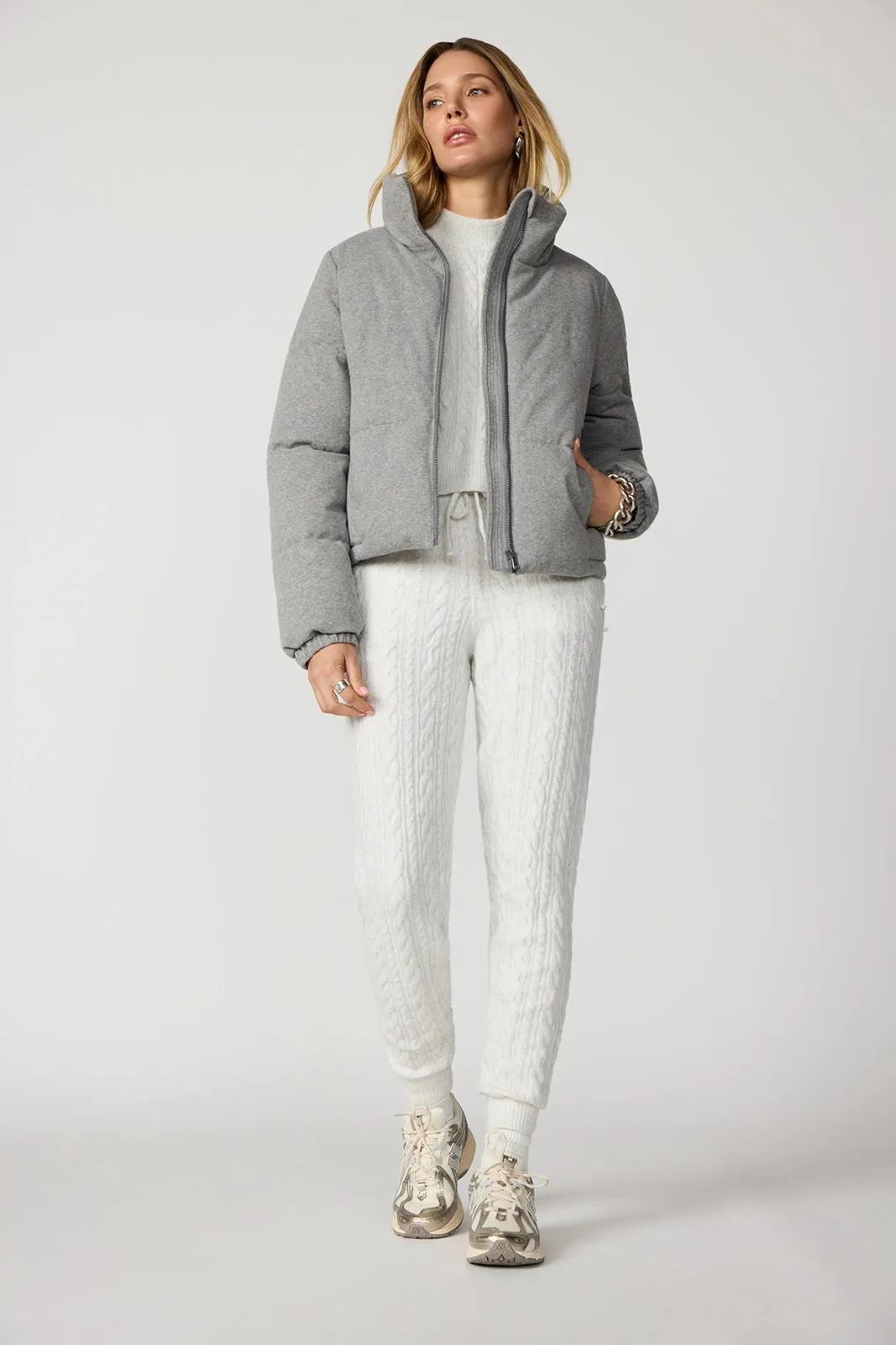 Heathered Jacket - Htr Steel Grey sold by MPG product image thumbnail 2