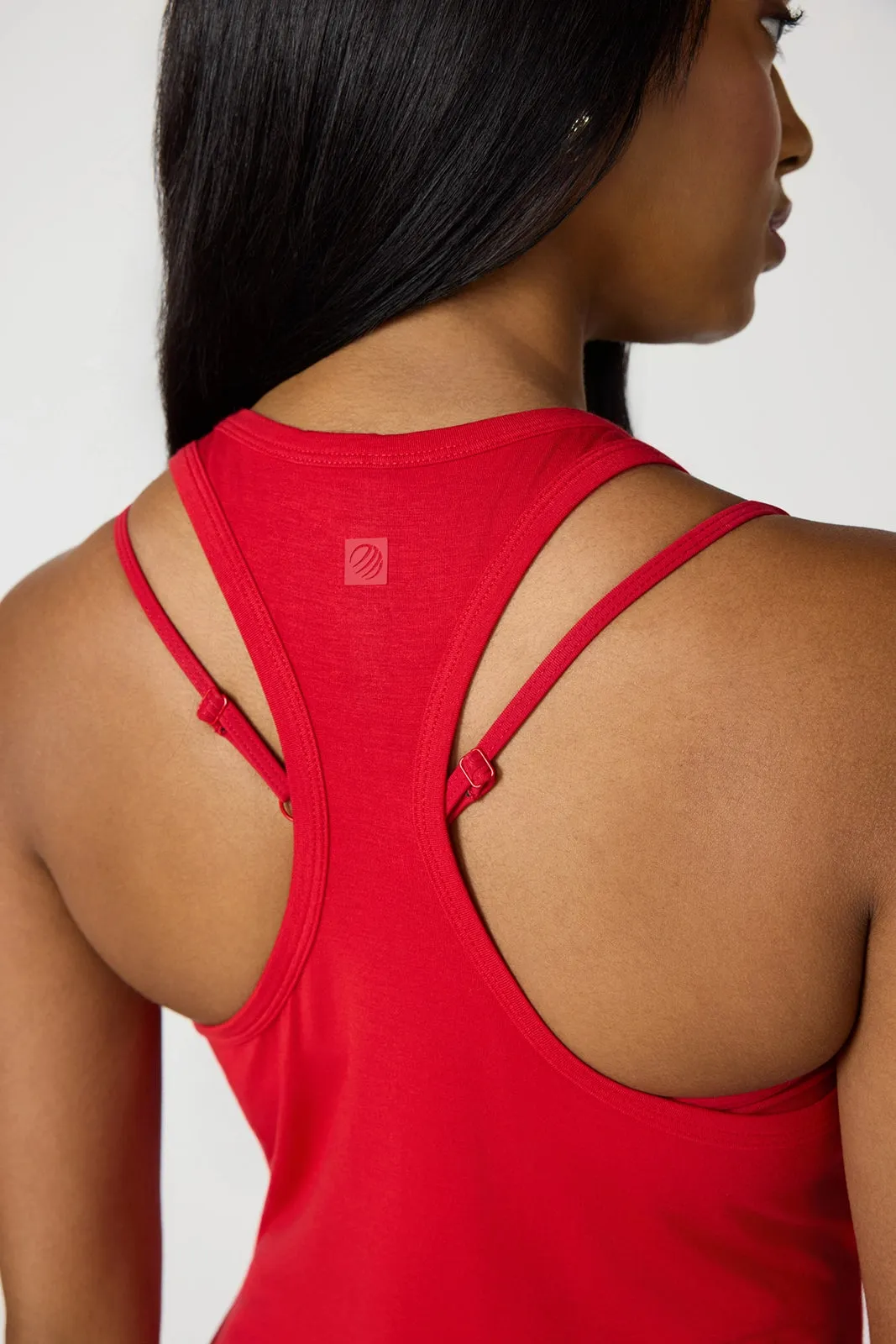 Breeze Racer Tank - Haute Red sold by MPG product image thumbnail 4