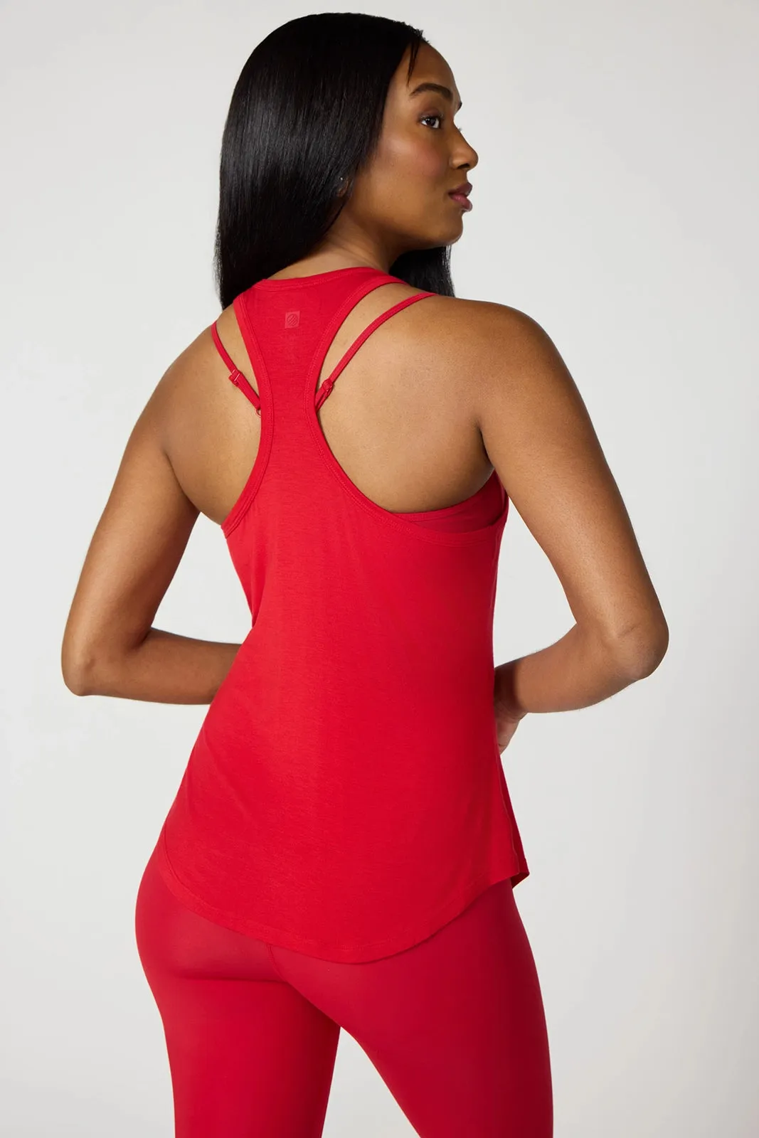 Breeze Racer Tank - Haute Red sold by MPG product image thumbnail 2